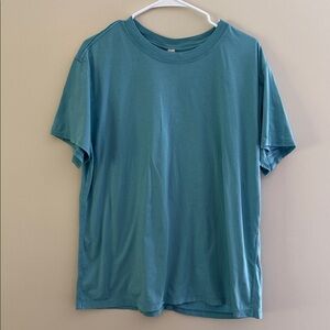 Lululemon All Yours Crewneck Short Sleeve T-Shirt in Tidal Teal size 10